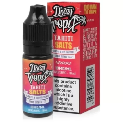 Doozy Vape Co Tahiti Nic Salt E Liquid – Tropix Series (10ml)