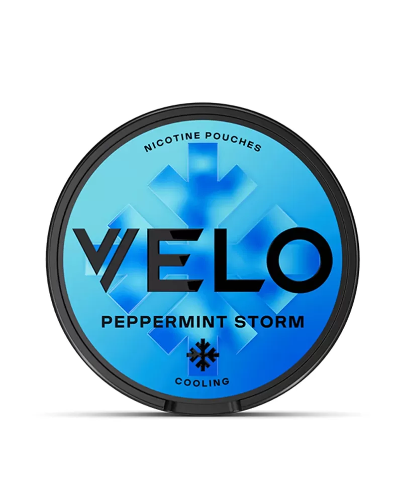 Velo Peppermint Storm Nic Pouches - 14mg - Image 2