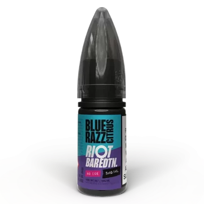 Riot Squad Bar Edtn Blue Razz Citrus No Ice Nic Salt E-Liquid