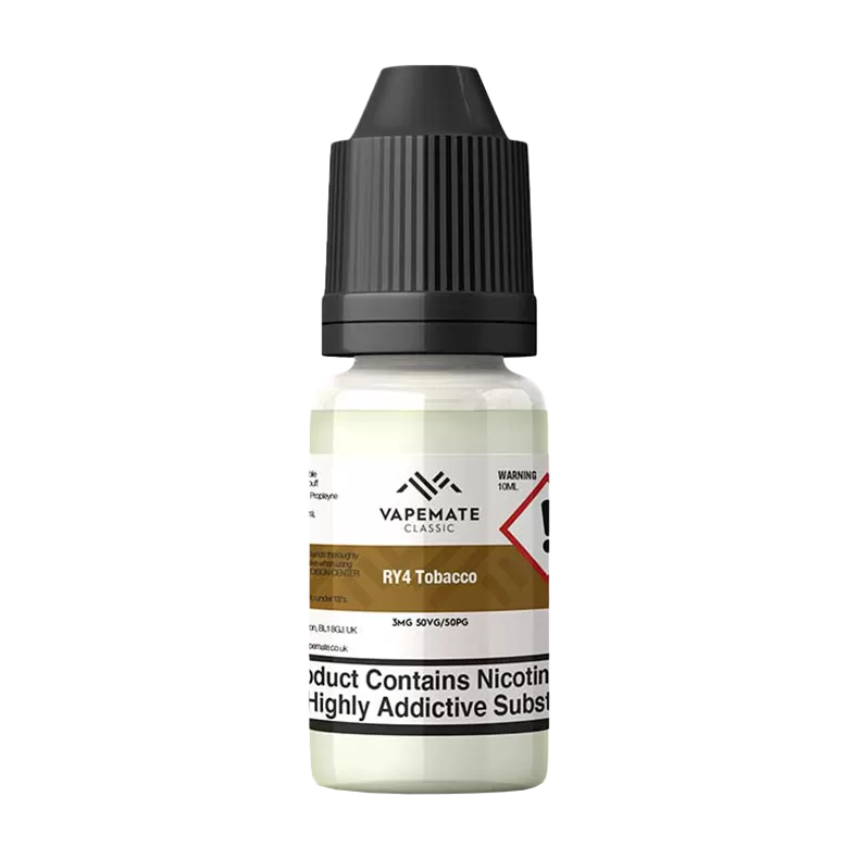 Vapemate Classic RY4 Tobacco 10ml - 50VG / 50PG / 3mg - Ecigwizard