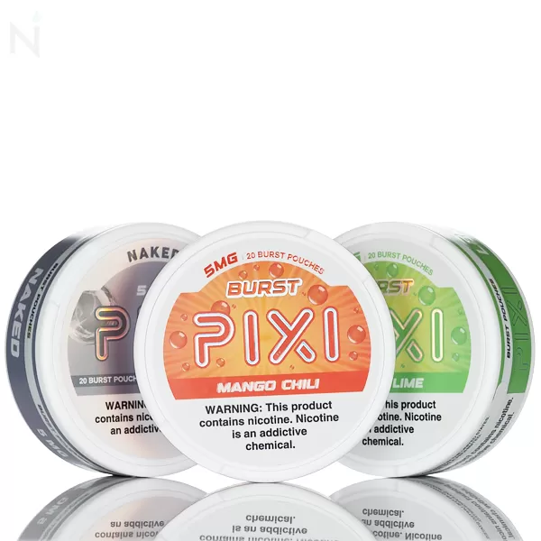 Pixi Burst Nicotine Pouches - 20ct - Mango Chili