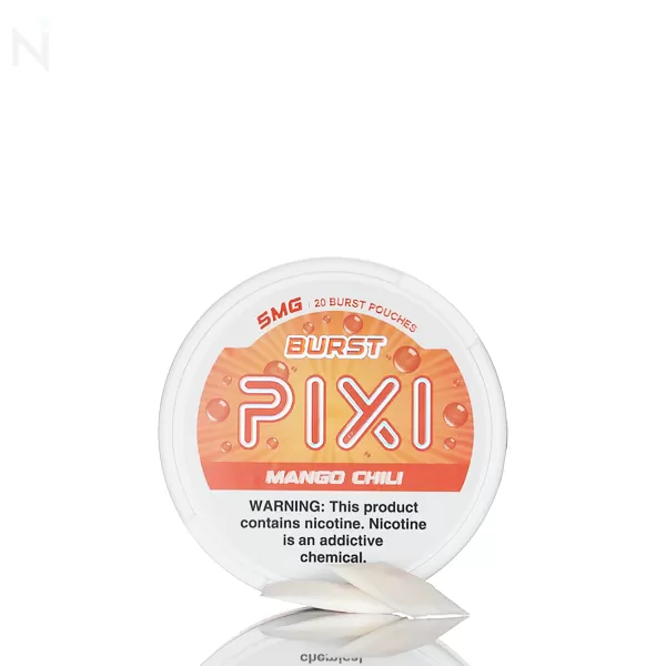 Pixi Burst Nicotine Pouches - 20ct - Mango Chili - Image 3