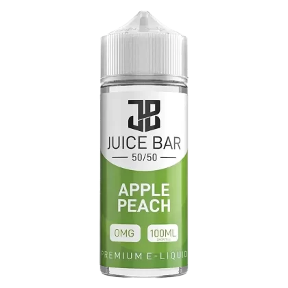 Juice Bar Apple Peach 100ml Shortfill E-Liquid - Ecigpremium