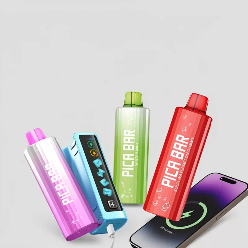 Pica Bar Tuning 30K Disposable Vape Kit Rechargeable 2-Mode - Berry Cheesecake, Berry Party - Image 2