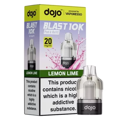 Dojo Blast 10K Lemon Lime Prefilled Pods