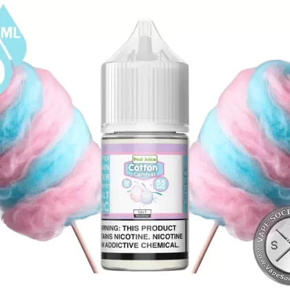 Cotton Clouds Pod Juice Salt 30ml