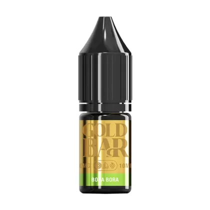 Gold Bar Bora Bora Nic Salt vape Juice - 10 Pack
