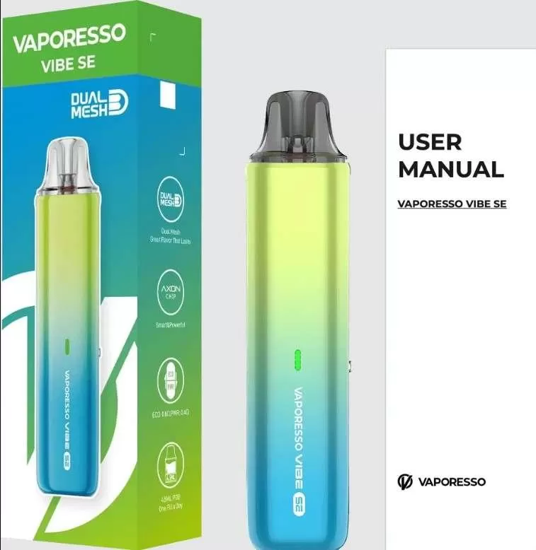 Vaporesso Vibe SE Pod Kit – Best Vape Kits UAE - Black, Blue