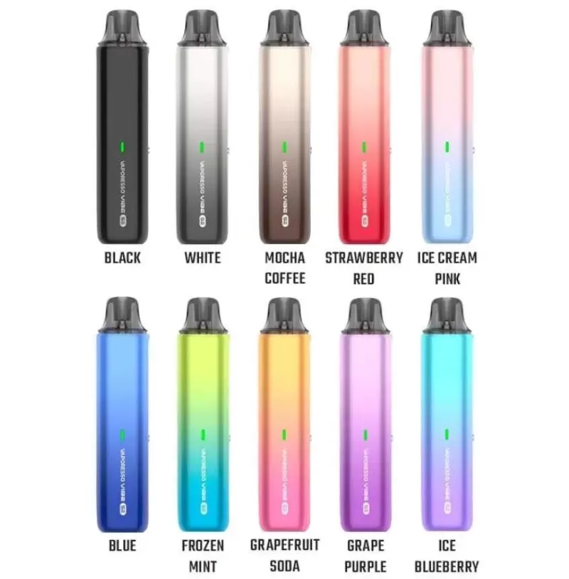 Vaporesso Vibe SE Pod Kit – Best Vape Kits UAE - Black, Blue - Image 3