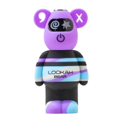 Purple Tie Dye LOOKAH Bear Battery Limited Edition