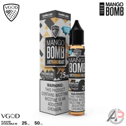 Vgod Iced Mango Bomb Salt Nicotine 30mL