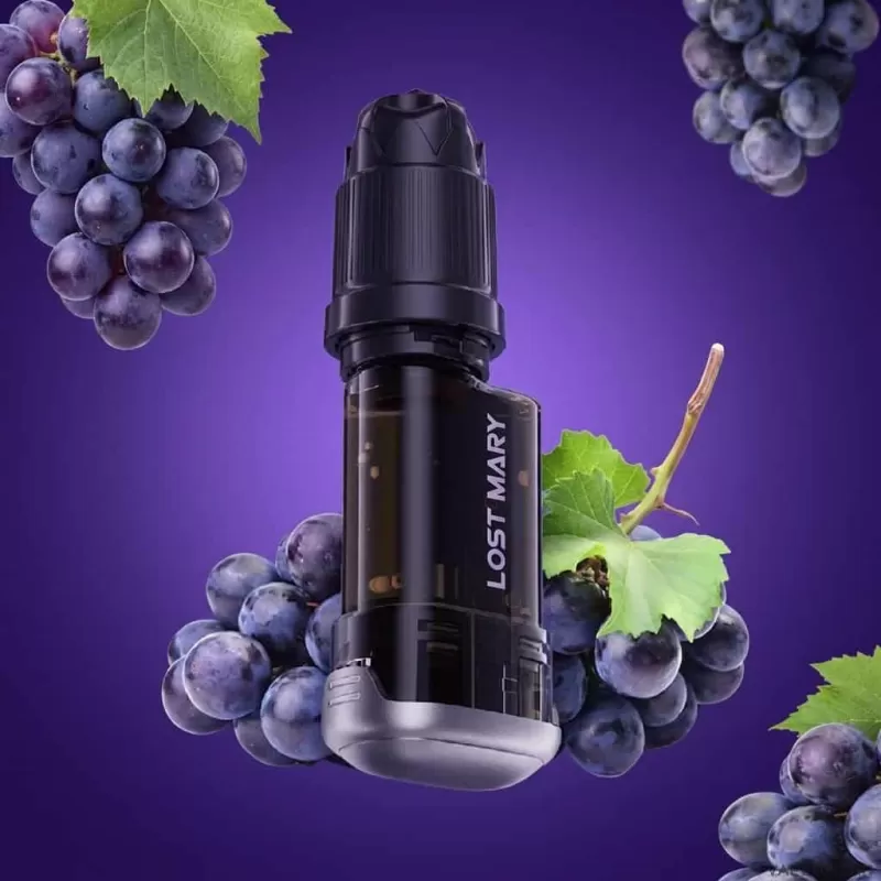 Lost Mary Nera Max – Summer Grape + Leerpod - 20mg/ml