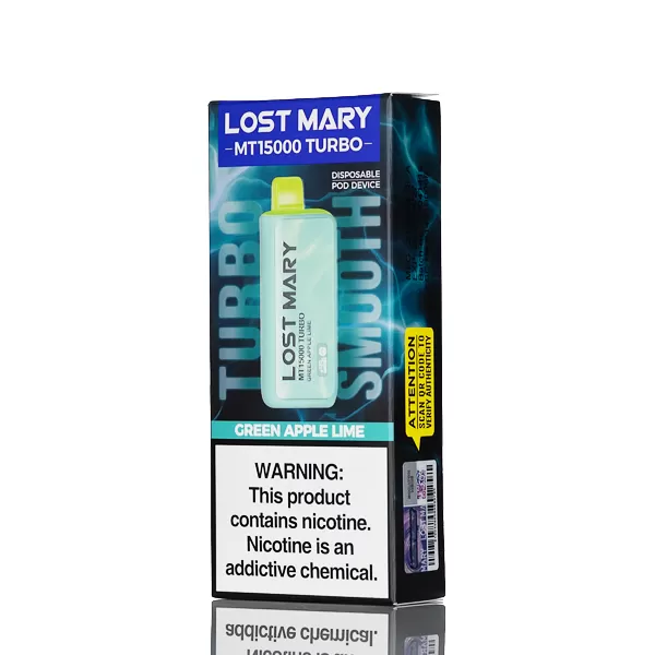 Lost Mary MT15K Turbo 15000 Puffs Disposable Vape - 16mL - Winter Mint - Image 3