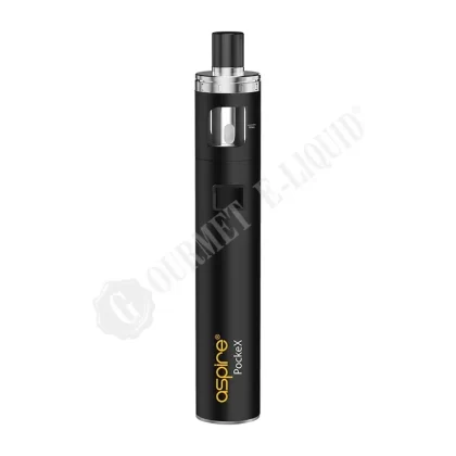 Aspire PockeX AIO Kit - Colour#Black>Stainless Steel>Blue>White>Rose Gold>Rainbow>Pink Gradient>Black & White Gradient>Gold Gradient>Grey Gradient