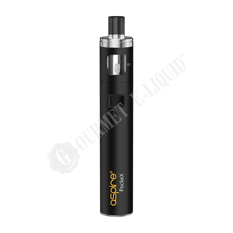 Aspire PockeX AIO Kit - Colour#Black>Stainless Steel>Blue>White>Rose Gold>Rainbow>Pink Gradient>Black & White Gradient>Gold Gradient>Grey Gradient