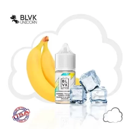 Blvk Banana Ice Salt Plus Salt Nic 30ml E-juice Dubai