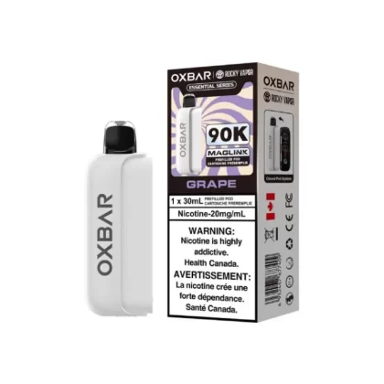 Oxbar Maglink 90K Pre-Filled Pod – Grape (Essential Series)