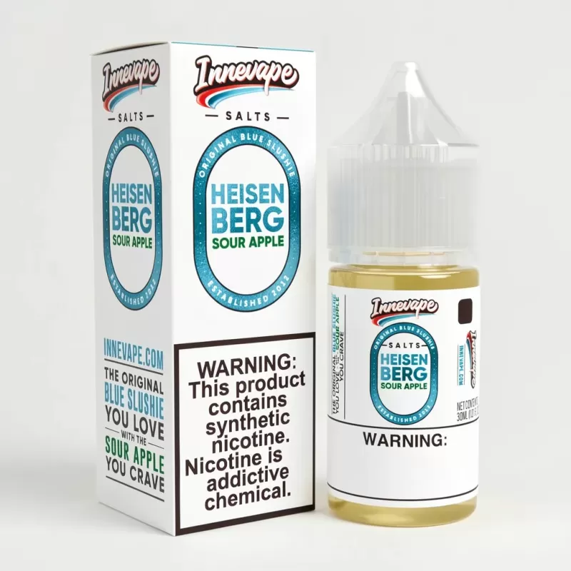 Heisenberg Sour Apple SALT – Innevape Made in USA Vape Juice - Vape Product; Vape Product, Vape Product
