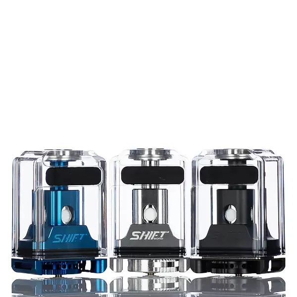 Vaperz Cloud Shift Pre-Built Coil Boro Tank (DISCONTINUED) - Stainless Steel