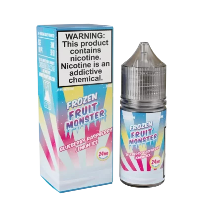 Frozen Fruit Monster Salt - Blueberry Raspberry Lemon Ice - 30ML E-Liquid - 48MG