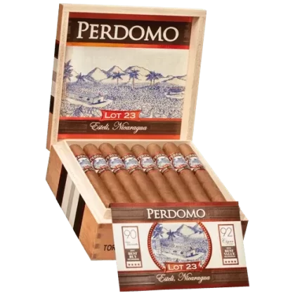 Perdomo Lot 23 Sungrown - Product#Belicoso (5.75" x 54)>Churchill (7.0" x 50)>Robusto (5.0" x 50)>Toro (6.0" x 50)~Packaging#Box of 24>5 Pack