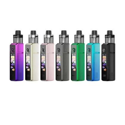 VOOPOO DRAG X3 POD KIT [CRC] - Colour#Aurora Purple>Champagne Golden>Glow Pink>Gray Metal>Moss Green>Sky Blue>Spray Black