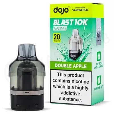 Double Apple Dojo Blast 10K Refill Pack - Ecigpremium