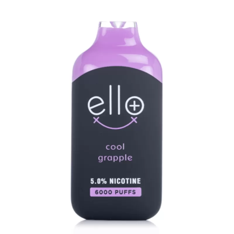 BLVK Ello Plus Disposable Vape –Cool Grapple 50mg (6000 Puffs)