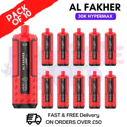 Strawberry Punch AL Fakher 30K Kits Box Of 10