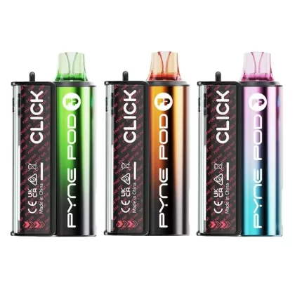 Pyne Pod Click 50K Puffs Prefilled Pod Kit - Flavour#Blue Edition>Cherry Edition>Classic Edition>Drinks Edition>Green Edition>Lemonade Edition>Lime Edition>Mango Edition>Pineapple Edition>Ra