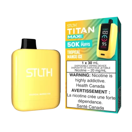 Tropical Mango Ice Stlth Titan Max – Disposable 50K