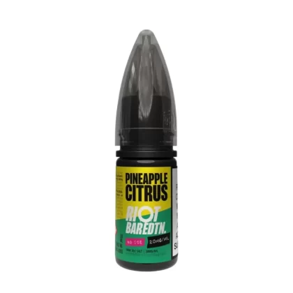 Pineapple Citrus Nic Salt E-Liquid Bar Edition No Ice by Riot Squad (10ml) - 20mg