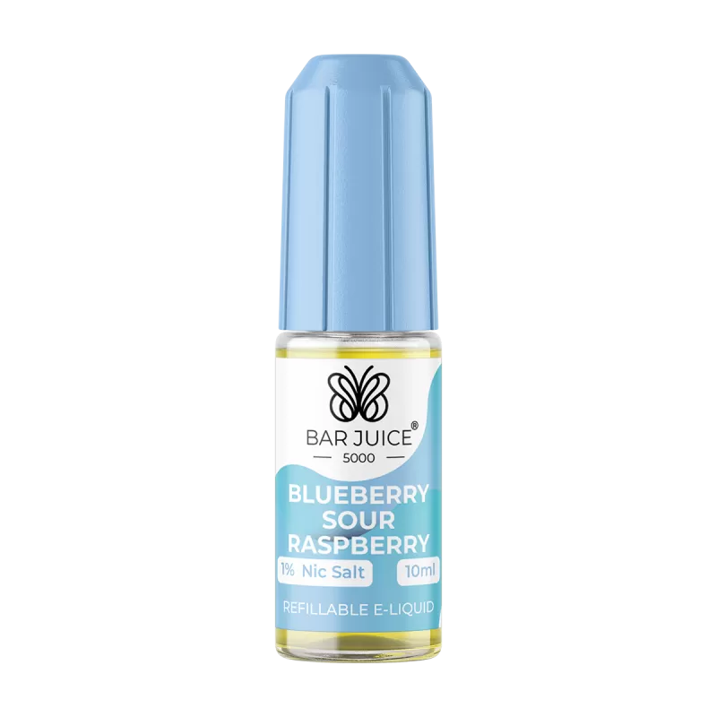Blueberry Sour Raspberry Nic Salt by Bar Juice 5000 - 5mg - Vape Product (FEE91C)