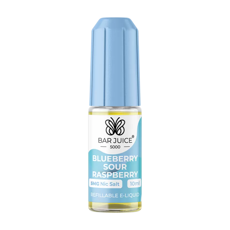 Blueberry Sour Raspberry Nic Salt by Bar Juice 5000 - 5mg - Vape Product (FEE91C) - Image 3