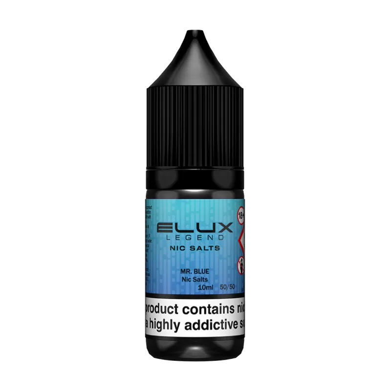 Mr Blue Nic Salt by Elux 10ml - 5mg - Vape Product