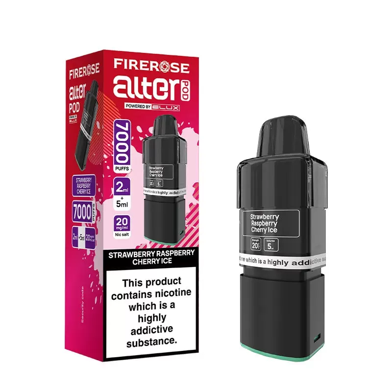Elux Firerose Alter 7000 Pods - Cherry Sours - Image 3