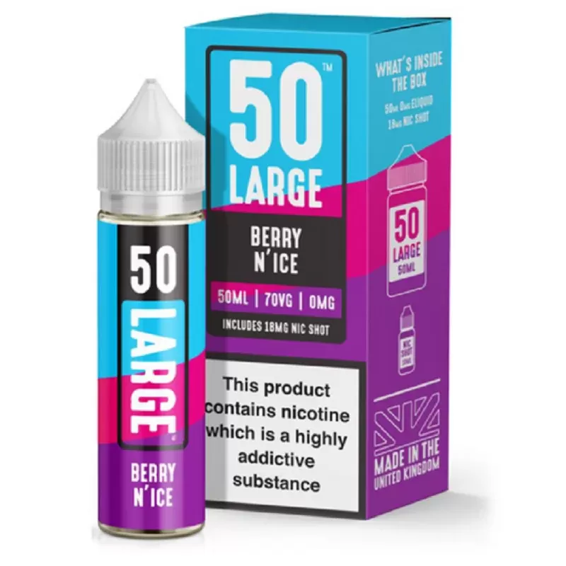 Large Juice Berry N’Ice Shortfill E-liquid 50ml