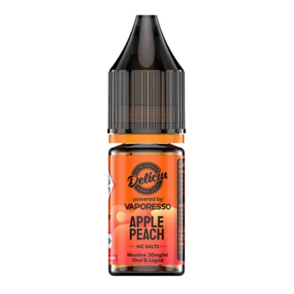 Apple Peach Nic Salt E-Liquid by Deliciu (10ml) - 10mg