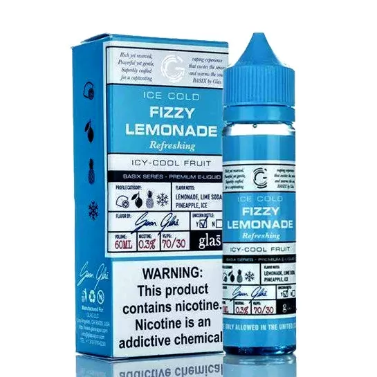 Fizzy Lemonade – Glas Basix E-Juice (60 ml)
