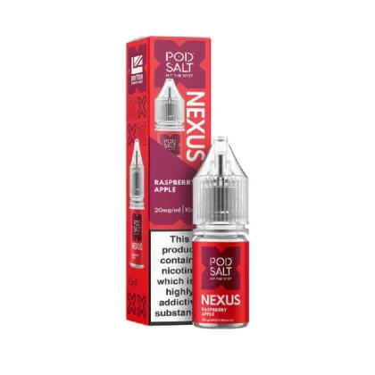 Pod Salt Nexus Raspberry Apple Nic Salt E-Liquid - Nicotine Strength#20mg>10mg>5mg (A94144)