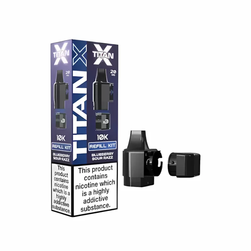 Titan X Prefilled Pods - Strawberry Kiwi Watermelon - Image 3