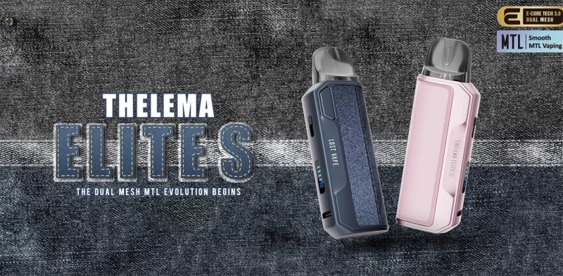 Lost Vape Thelema Elite S Pod Kit 40W - Light Lavender - Image 3