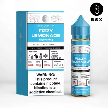 BSX Vapor BSX Series - Fizzy Lemonade - 60ML E-Liquid - 0MG