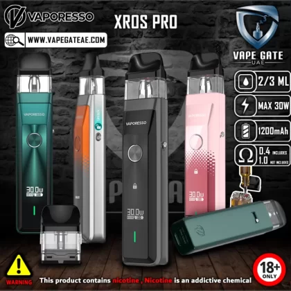 VAPORESSO XROS PRO 1200mAh POD SYSTEM - Black