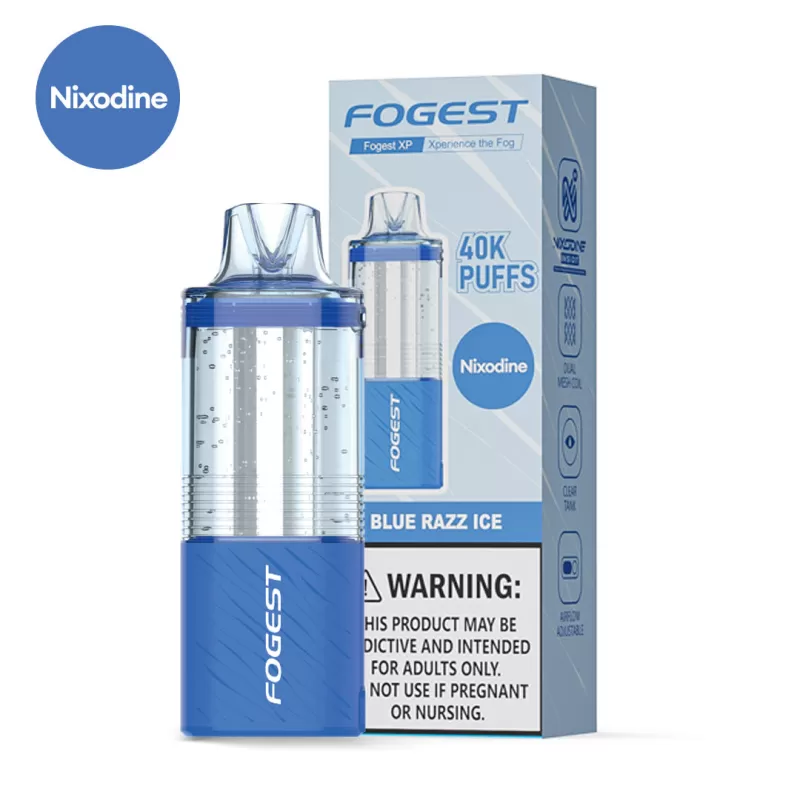 Nixodine Edition | Assembled in USA | FOGEST XP 40K Disposable Device POD - 40,000 Puff - Sour Apple Ice - Image 3