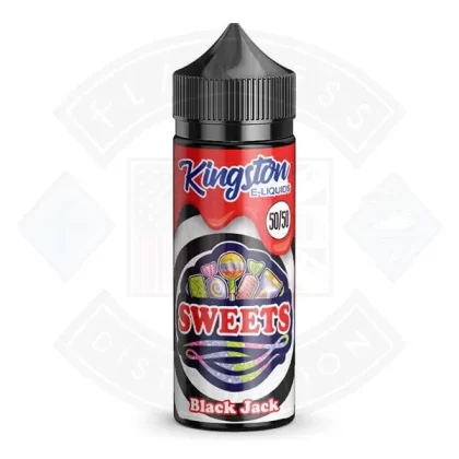 Kingston Sweets – Black Jack 0mg 100ml 50/50 Shortfill - Eliquidsupply