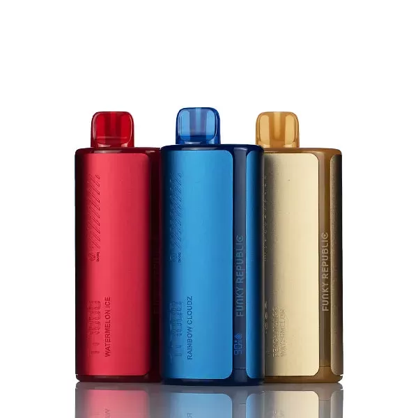 Funky Republic Ti7000 7000 Puffs Disposable Vape - 12.8ML - Tropical Rainbow Blast