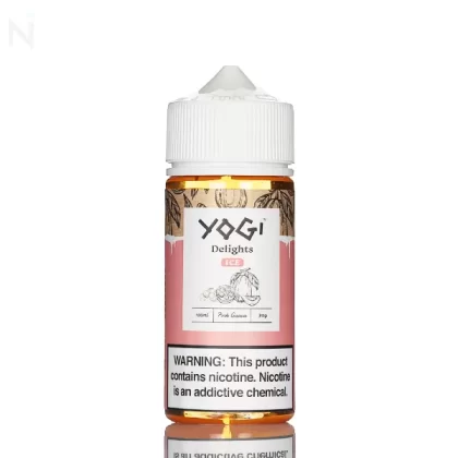 Yogi Delights E-Liquid - Pink Guava Ice - 100mL - 3mg