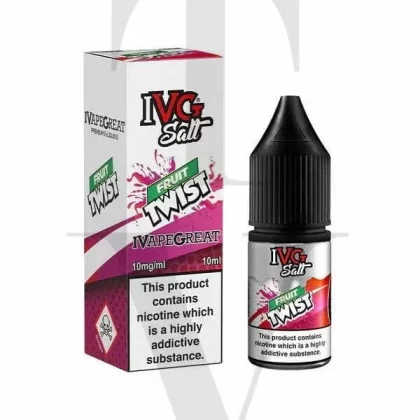 IVG FRUIT TWIST NIC SALT E-LIQUID - Nicotine Strength#10MG (1%)>20MG (2%)