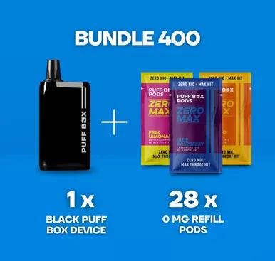 Swap To Stop Bundle 400 – Zero Max 8 Week